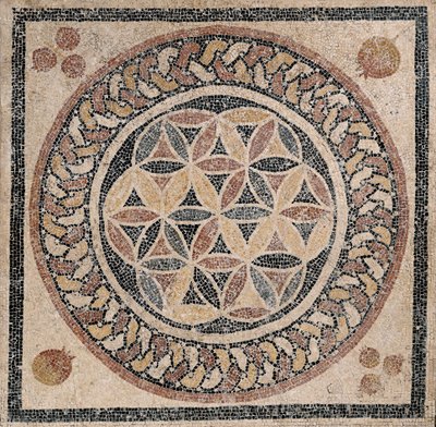 Mosaic Floor from a Bathhouse in Herod